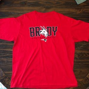 Tom "GOAT" Brady New England Patriots Tshirt